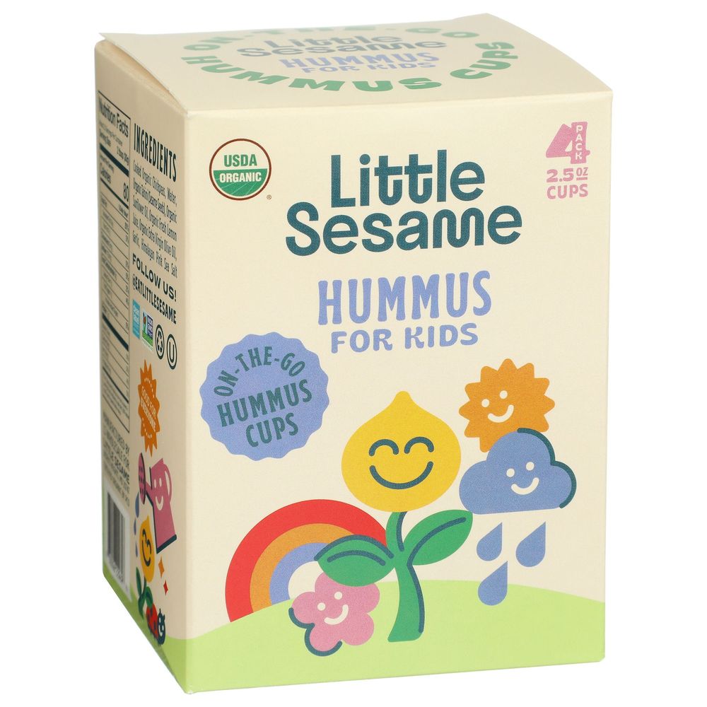 Little Sesame Organic Kids Hummus, 10 Ounce -- 9 Per Case