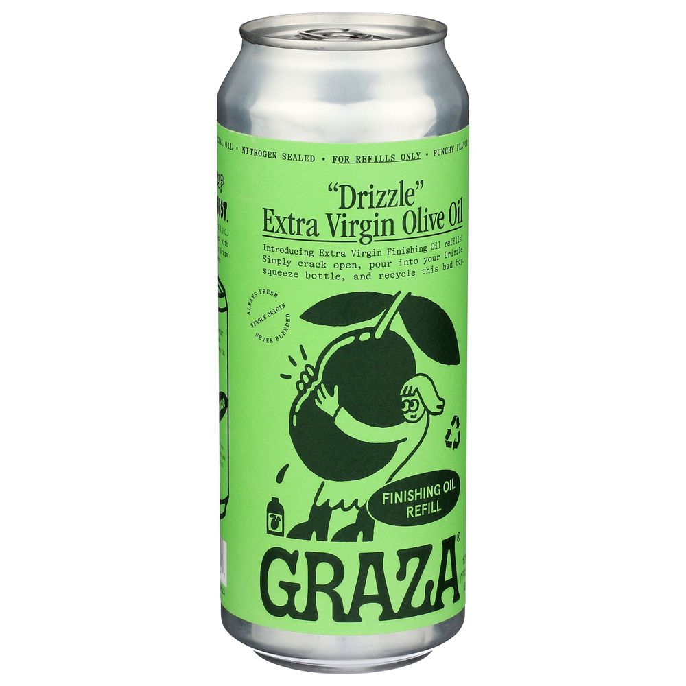 Graza Drizzle Extra Virgin Olive Oil, 16.3 Fluid Ounce -- 6 Per Case