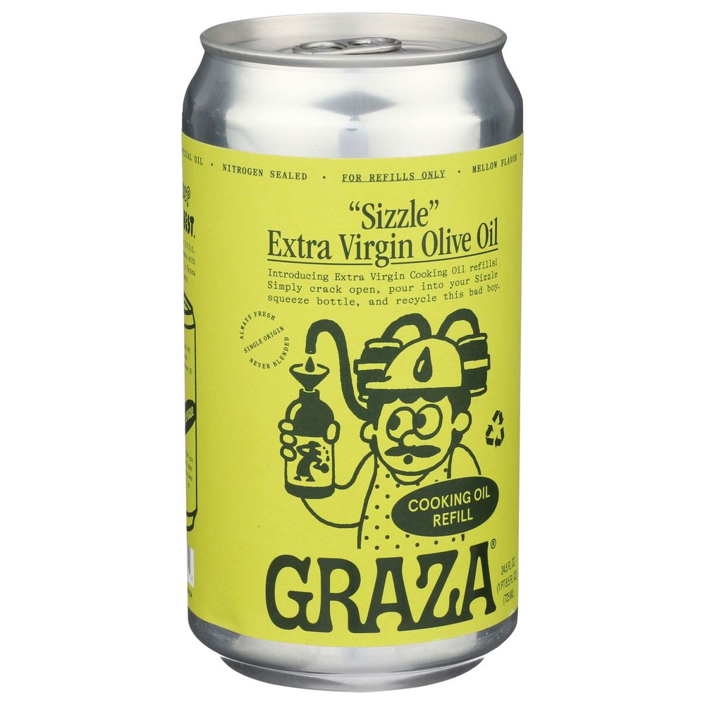 Graza Sizzle Extra Origin Olive Oil, 24.5 Fluid Ounce -- 6 per case