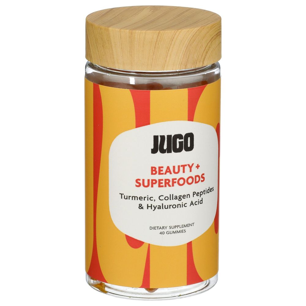 Jugo Beauty Plus Superfoods Gummies, 40 Count