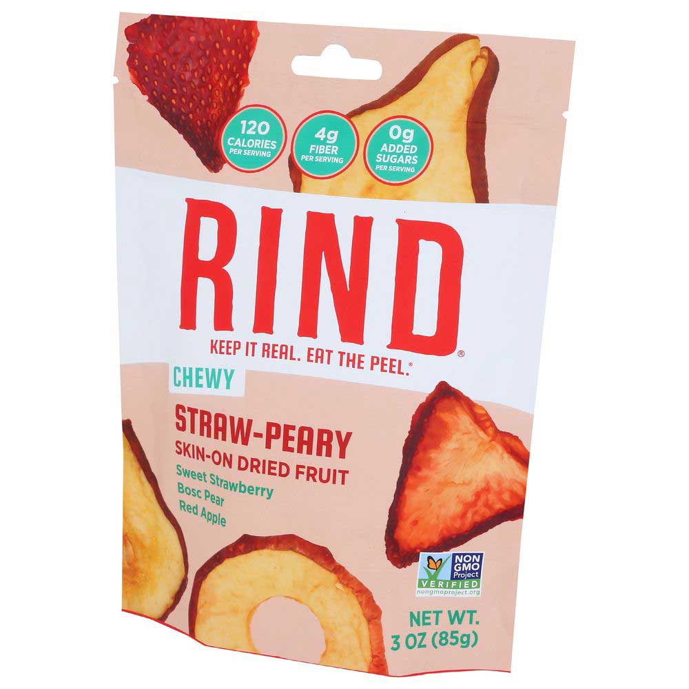 Rind Straw-peary Skin On Dried Fruit, 3 Ounce -- 12 Per Case