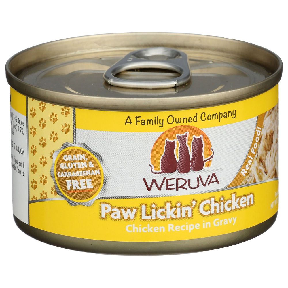 Weruva Paw Lickin Chicken-chicken Recipe In Gravy Cat Food, 3 Ounce -- 24 Per Case