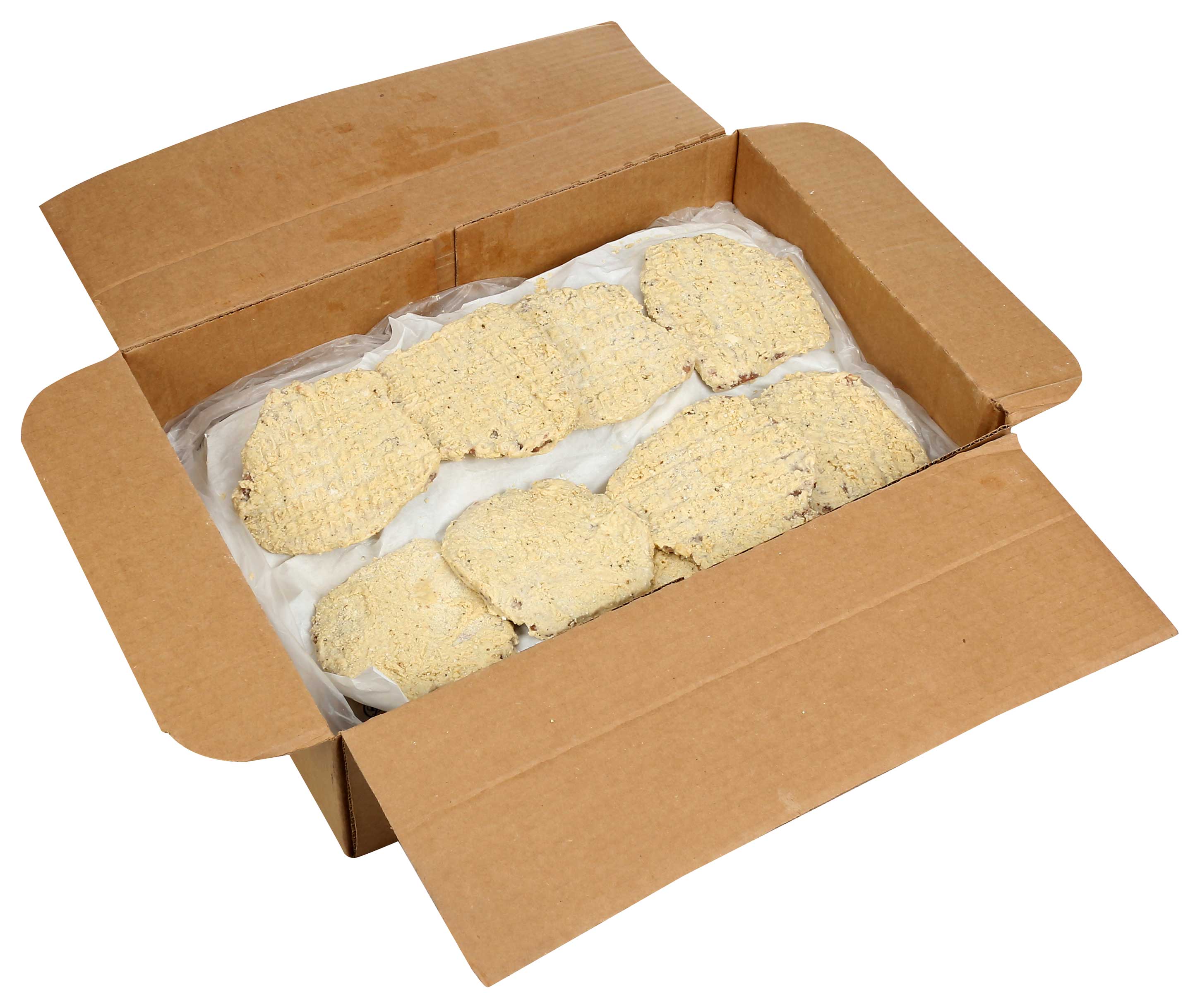 Advance Pierre CAB Brand Raw Breaded Country Fried Steak, 4.2 Ounce -- 40 per case