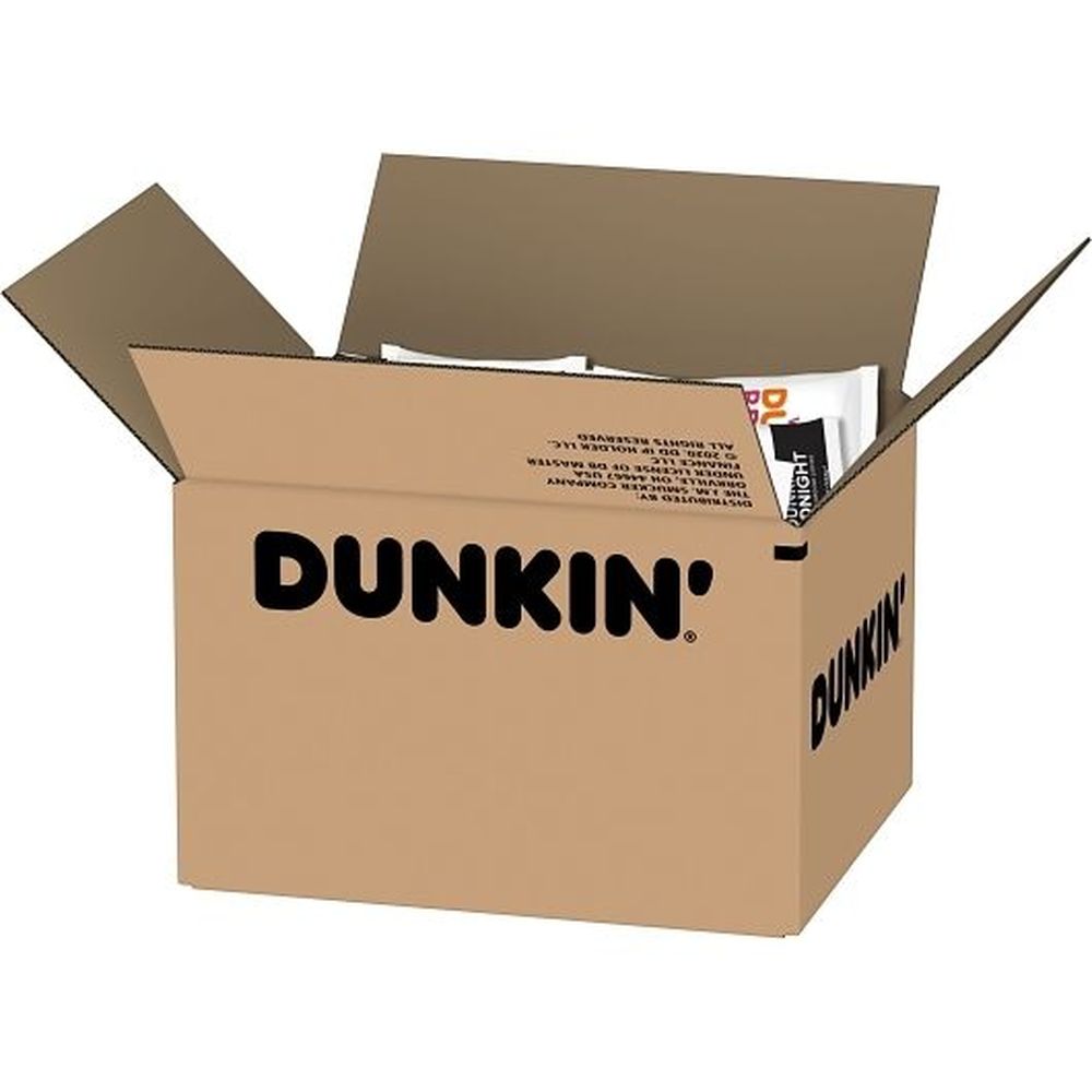 Dunkin Midnight Roast And Ground Coffee - Urn Pack, 9 Ounce -- 12 Per Case