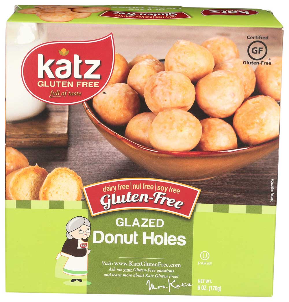 Katz Gluten Free Glazed Donut Holes, 6 Ounce -- 6 Per Case