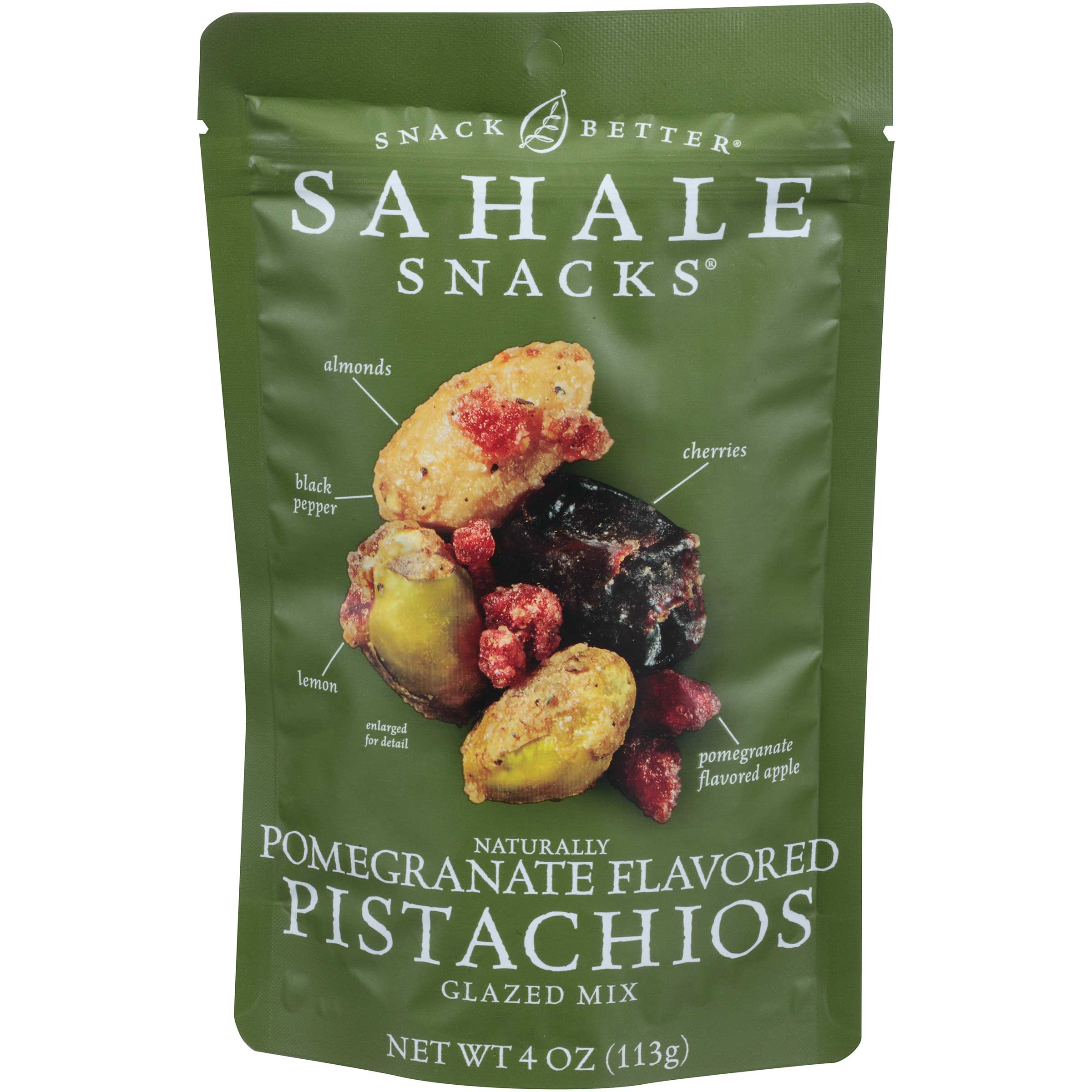 Sahale Snacks Pomegranate Pistachios Premium Blend, 4 Ounce 6 per case