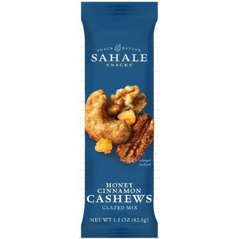 Sahale Snacks Honey Cinnamon Cashews, 1.5 Ounce -- 18 Per Case