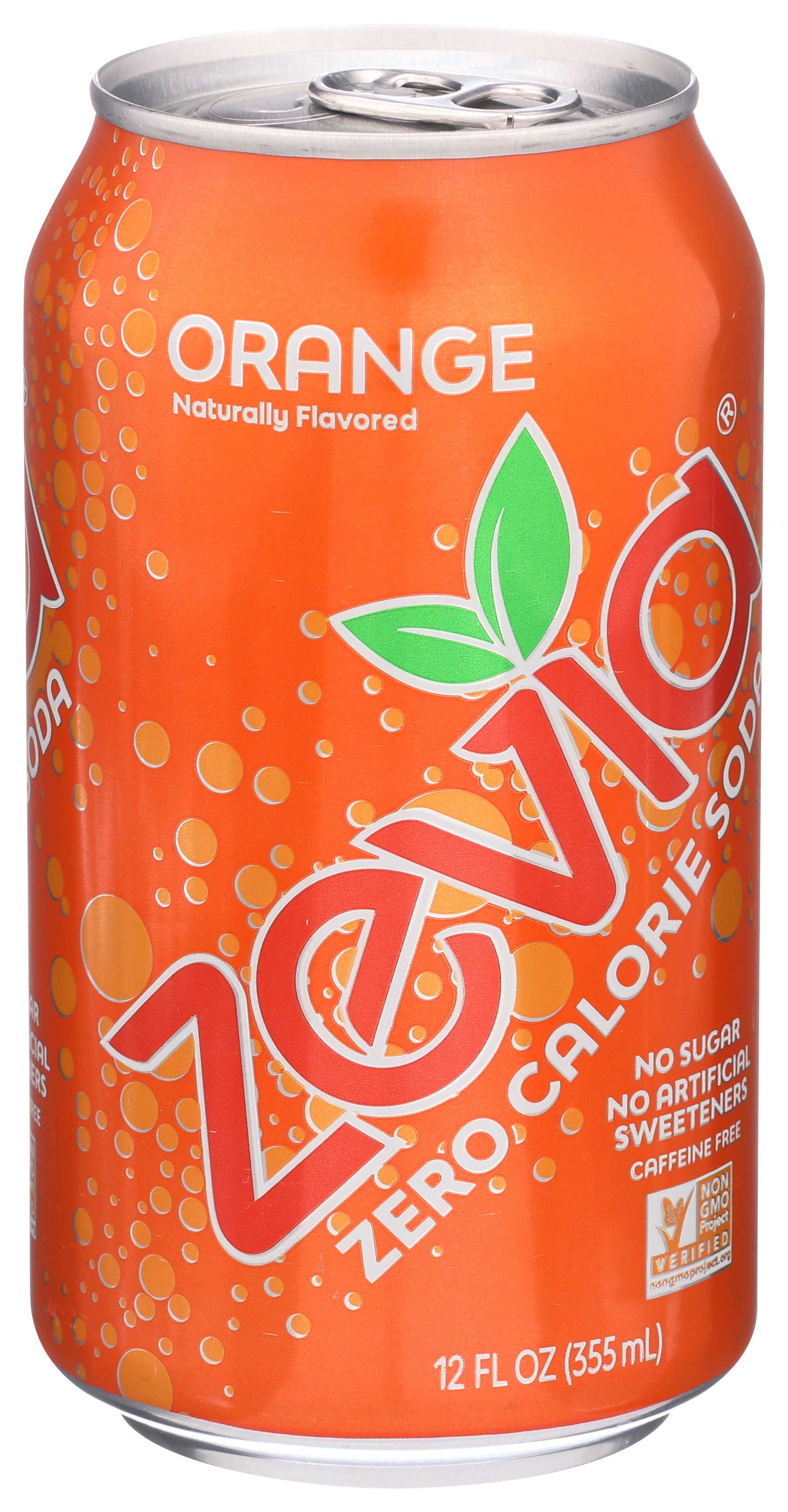 Zevia Natural Orange Stevia Soda Case | FoodServiceDirect