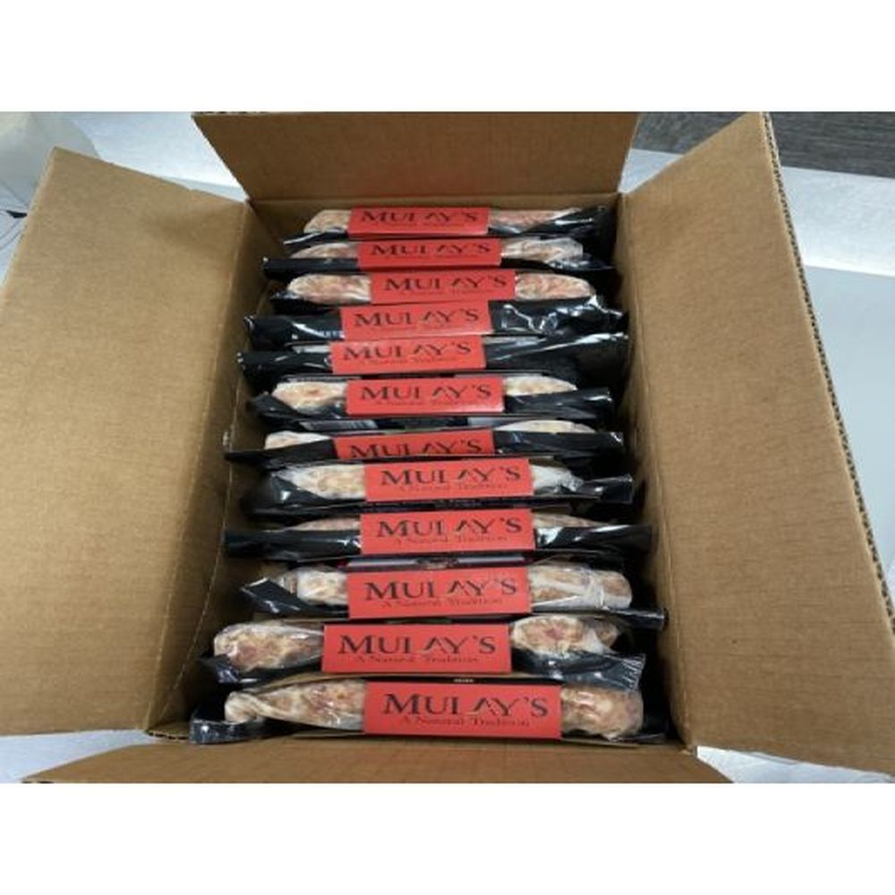 Mulays Nanas Original Hot Italian Sausage Link, 12 Ounce -- 12 per case