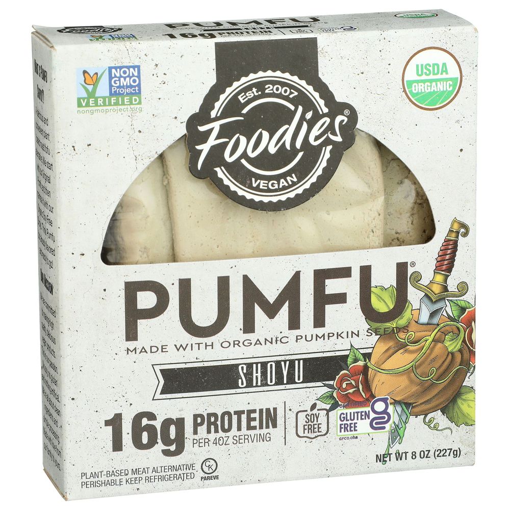 Foodies Tofu Pumfu Shoyu, 8 Ounce -- 8 Per Case