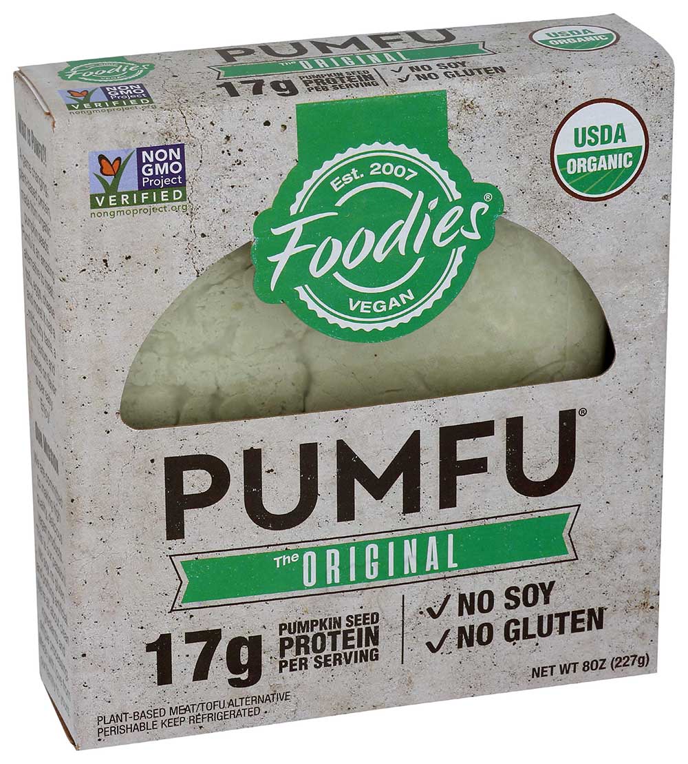 Foodies Organic Original Pumfu, 8 Ounce -- 8 Per Case