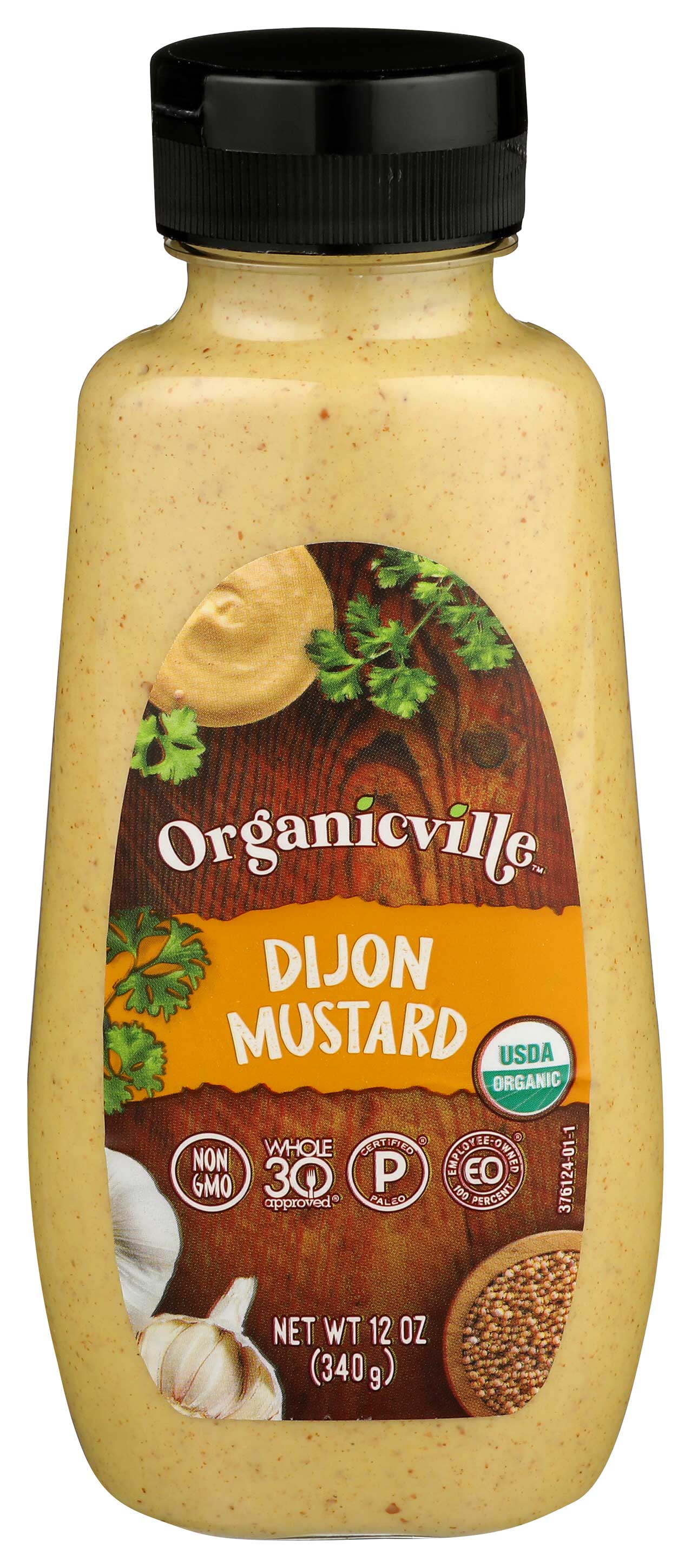 Organicville Dijon Mustard, 12 Ounce -- 12 Per Case