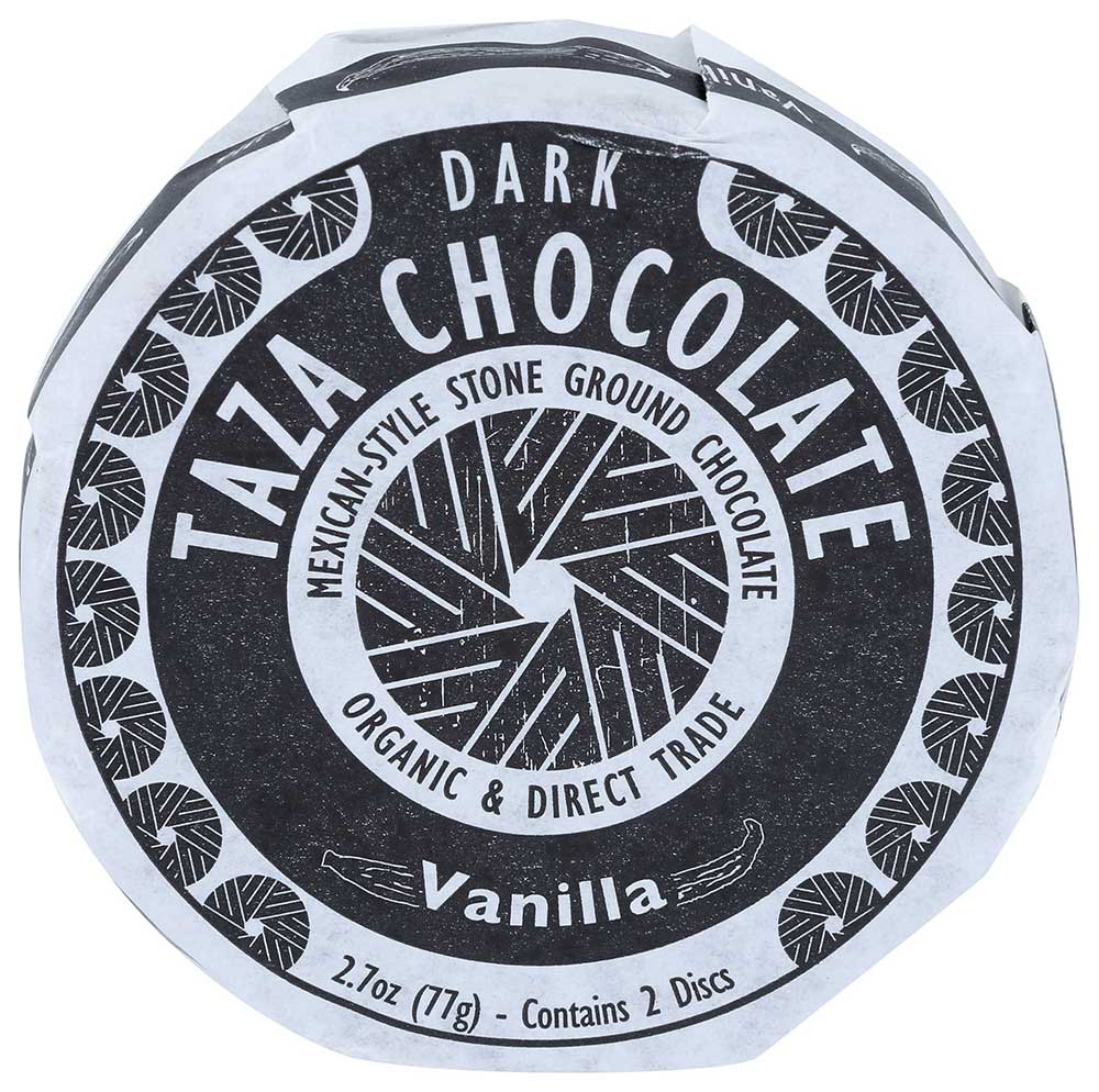 Taza Organic Vanilla Chocolate Mexicano Bar, 2.7 Ounce -- 12 Per Case