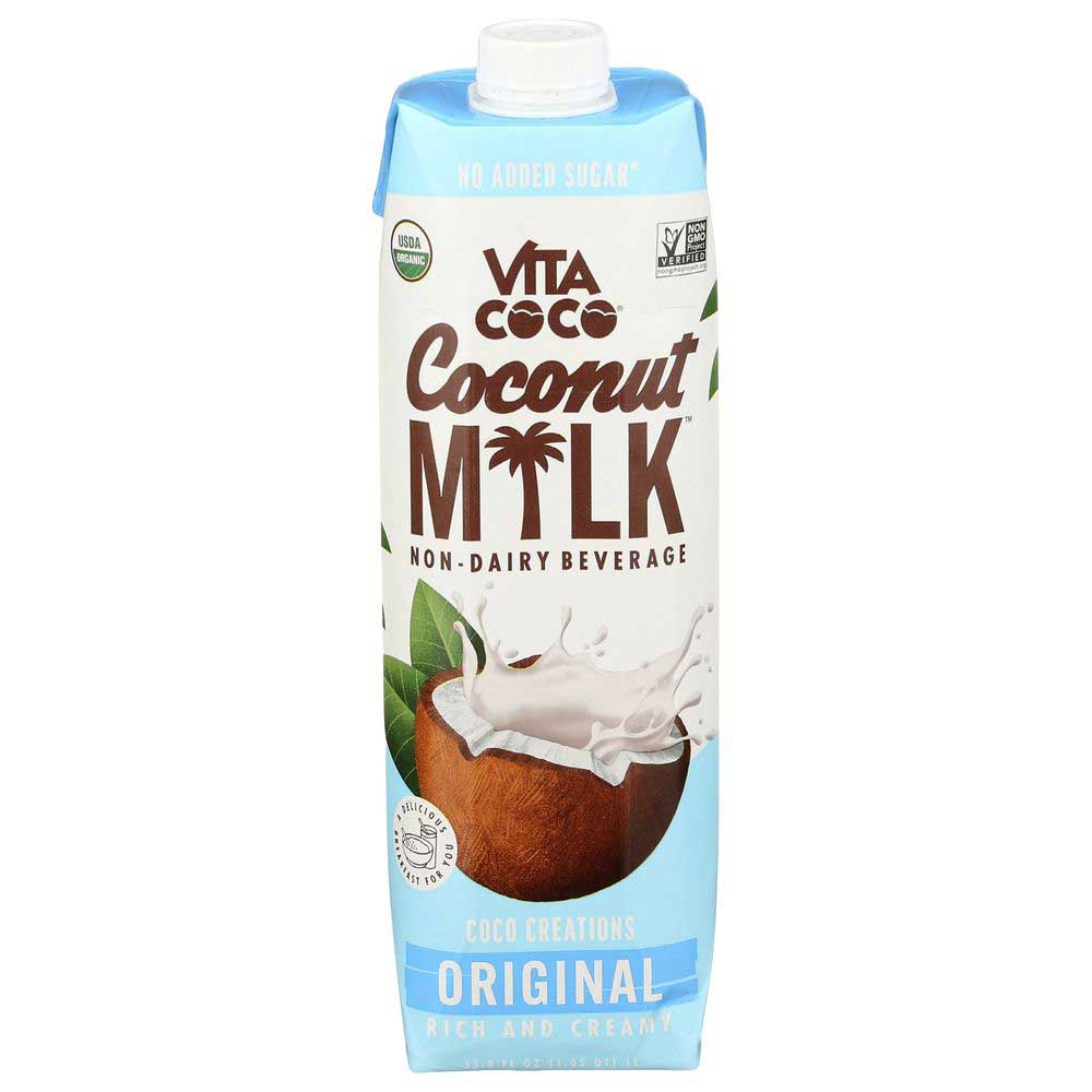 Vita Coco Organic Original Non Dairy Coconut Beverage, 33.8