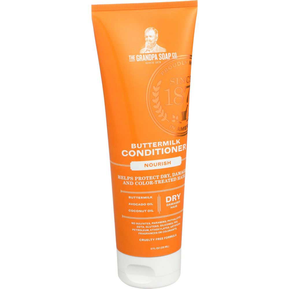 The Grandpa Soap Co. Buttermilk Nourish Conditioner, 8 Fluid Ounce