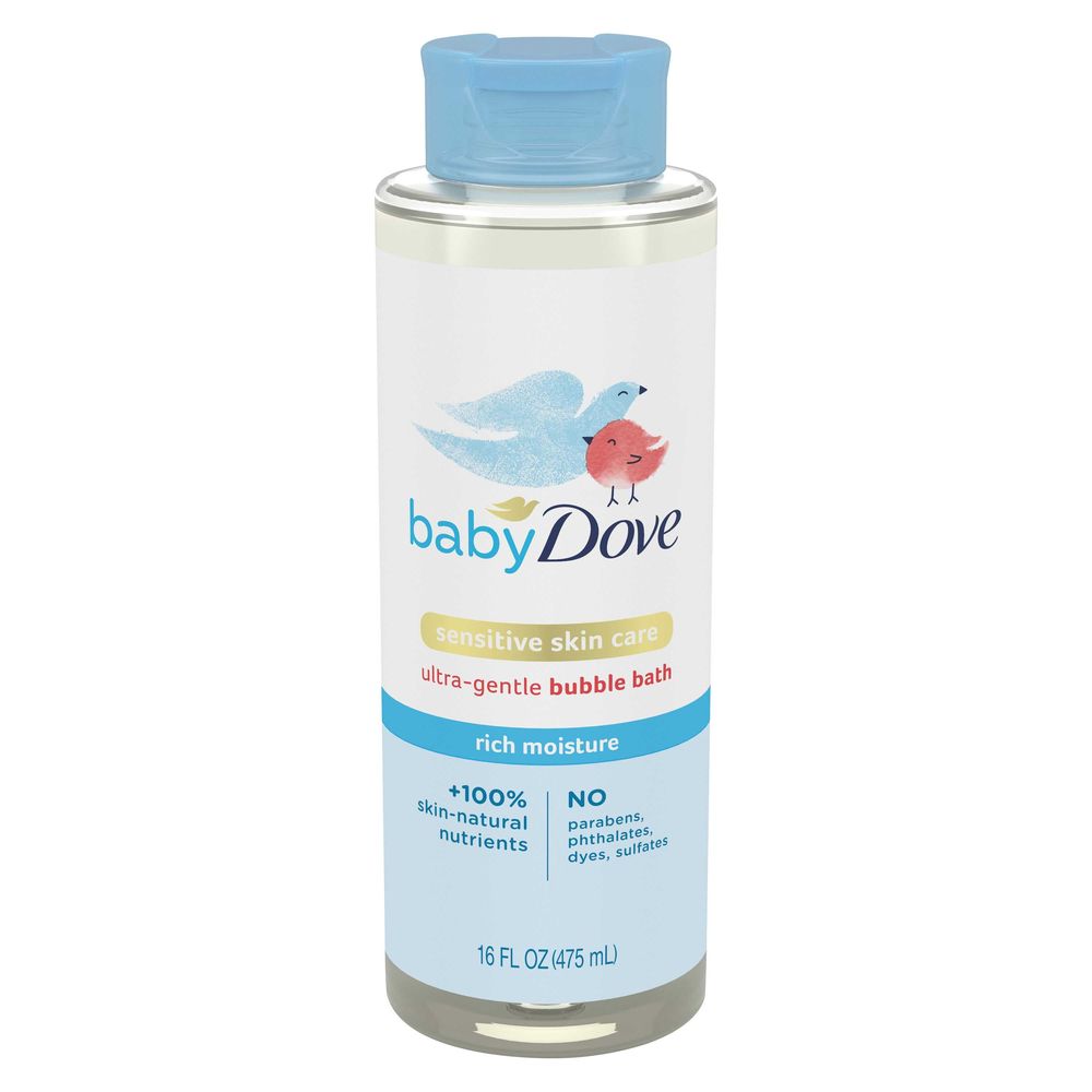 Baby Dove Rich Moisture Bubble Bath, 16 Ounce -- 4 Per Case