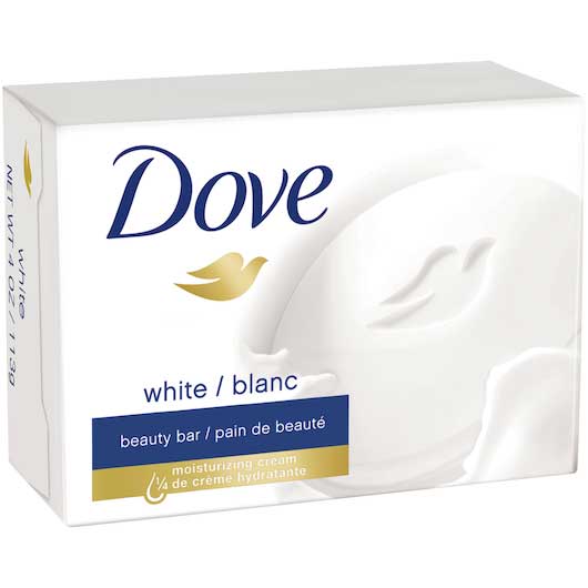 Dove 61073 2.65 oz. White Beauty Bar Bath Soap - 36/Case