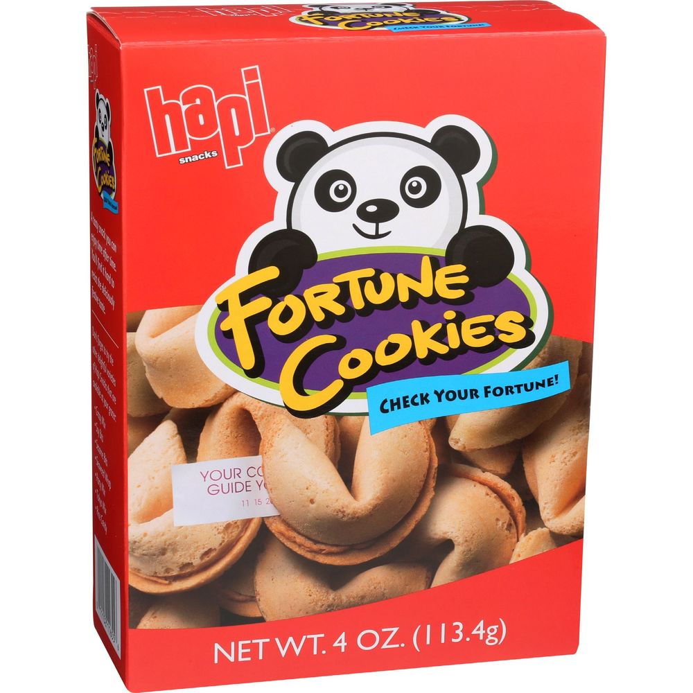 Hapi Fortune Cookies, 4 Ounce -- 12 Per Case