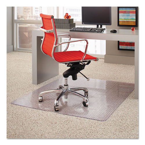Es Robbins Clear Rectangular Dimensions Chair Mat For Carpet, , 46 X 60 Inch