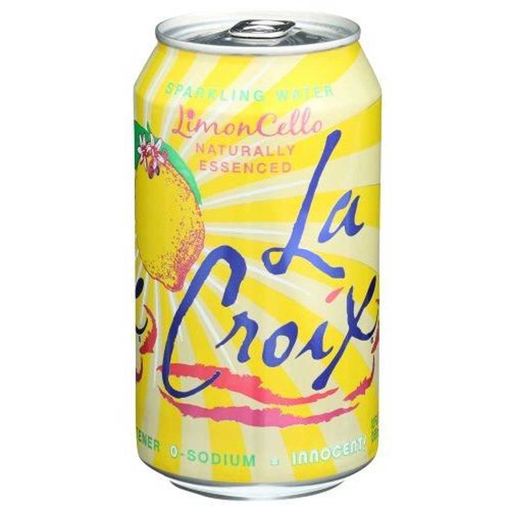 Lacroix Limoncello Sparkling Water, 12 Fluid Ounce, 8 Count -- 3 Per Case