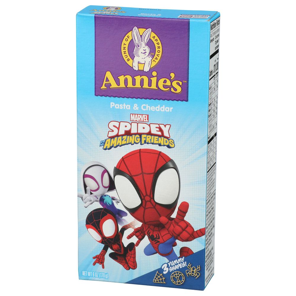 Annie's Marvel Spidey and His Amazing Friends Pasta & Cheddar, 6