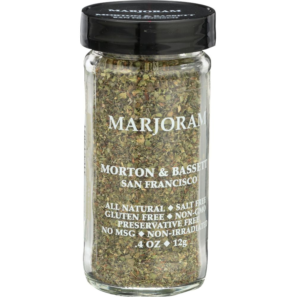 Morton and Bassett Marjoram, 0.4 Ounce -- 3 per case