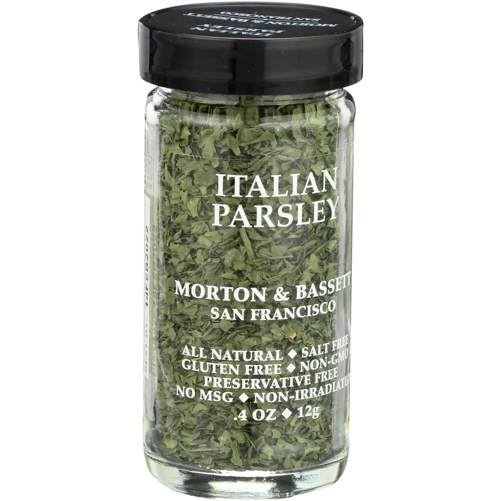 Morton and Bassett Italian Parsley, 0.4 Ounce -- 3 per case