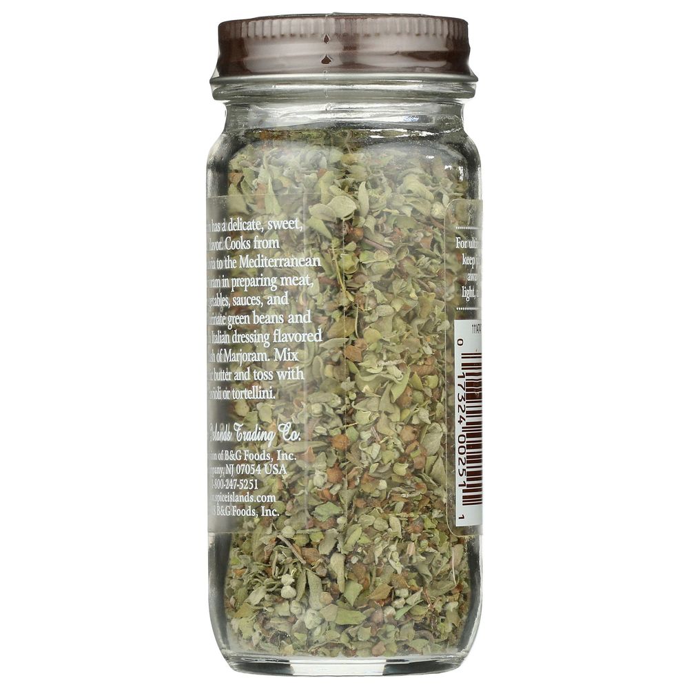 Spice Islands Marjoram, 0.3 Ounce -- 3 Per Case