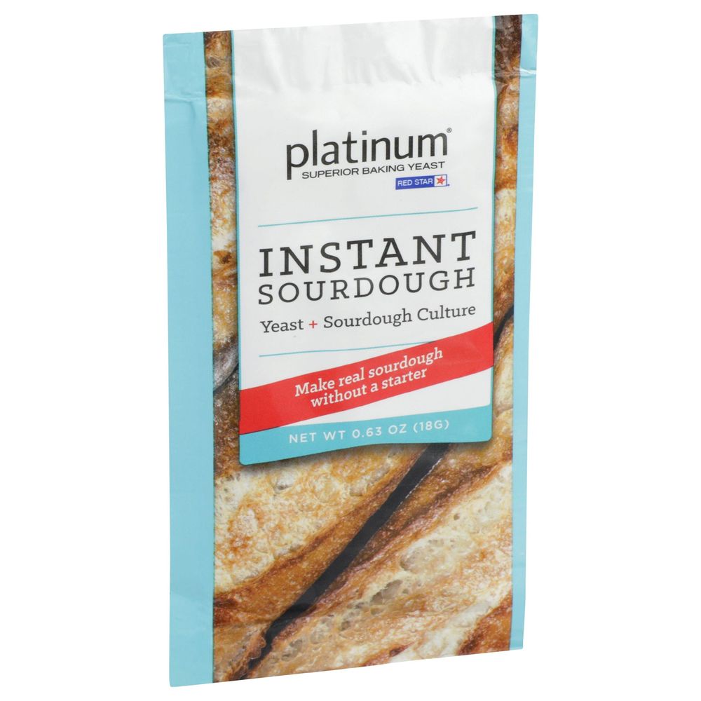 Red Star Platinum Instant Sourdough Yeast, 0.63 Ounce -- 20 Per Case