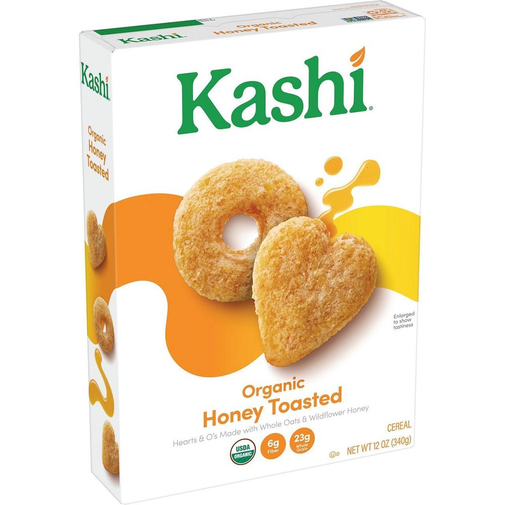Kashi Organic Honey Toasted Oat Cereal, 10.6 Ounce -- 10 Per Case