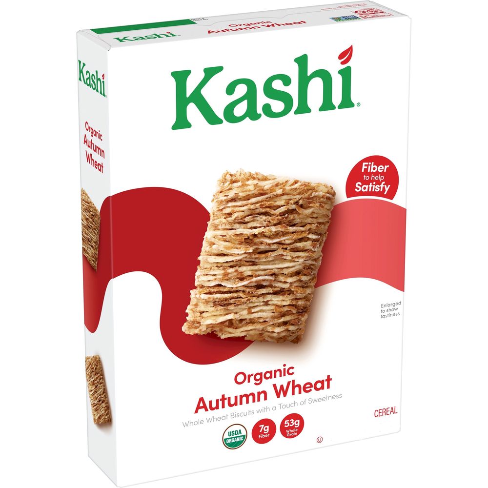 Kashi Organic Autumn Wheat Biscuits, 14 Ounce -- 10 Per Case