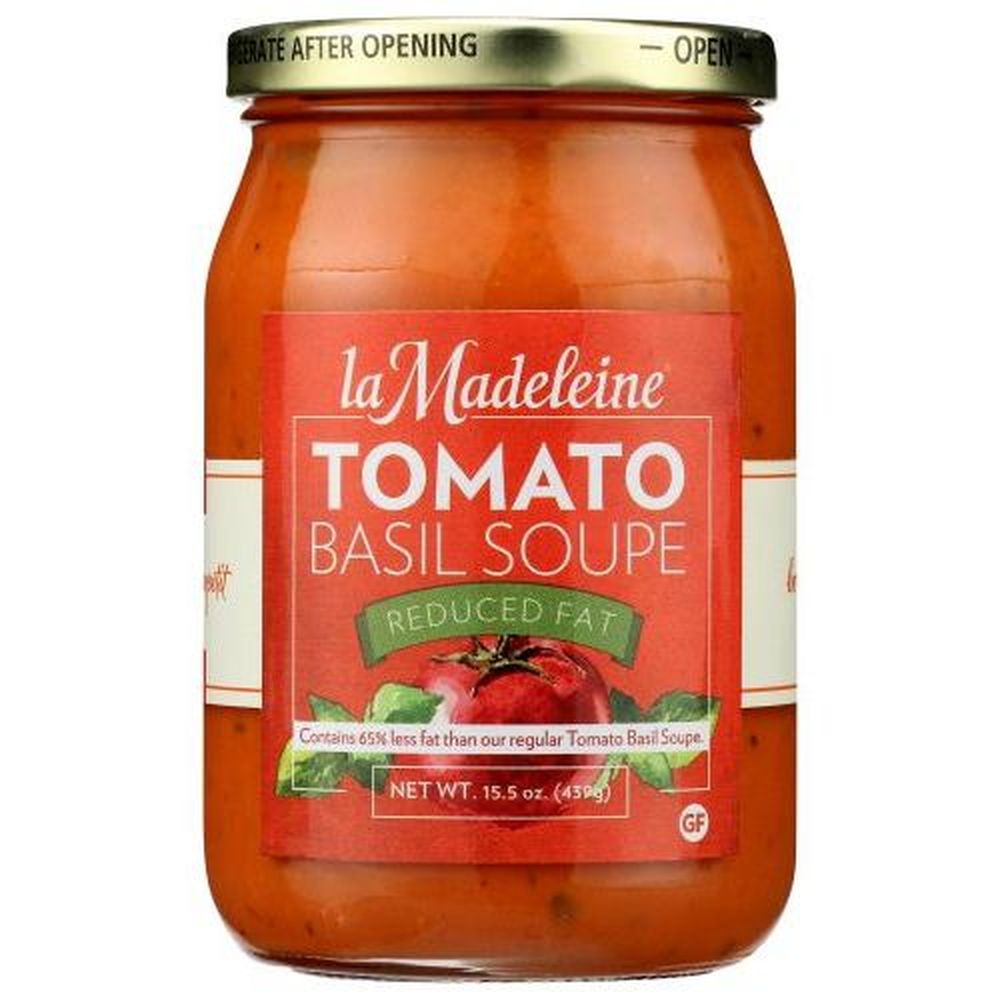 La Madeleine Reduced Fat Tomato Basil Soup, 15.5 Ounce -- 12 Per Case