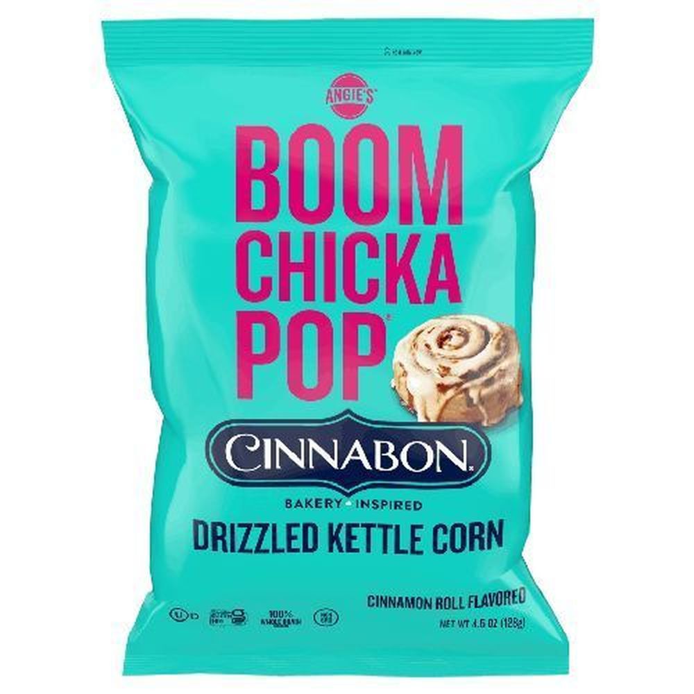 Angie's Boomchickapop Cinnabon Drizzled Kettle Corn, 4.5 Ounce -- 6 Per Case