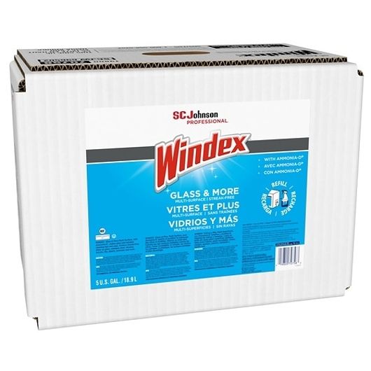 Windex Window Glass Cleaner, 5 Gallon