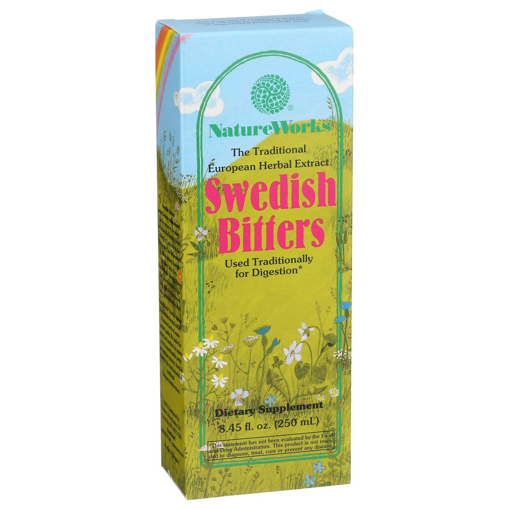 Natures Way Natureworks Swedish Bitters Herbal Extract, 8.45 Ounce