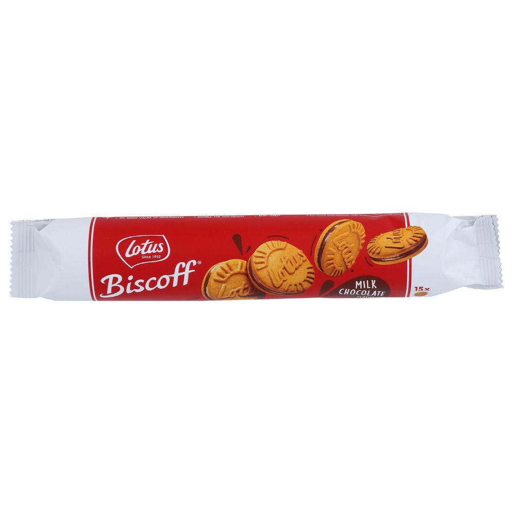 Biscoff Milk Chocolate Cream Sandwich Cookie, 5.29 Ounce -- 9 Per Case