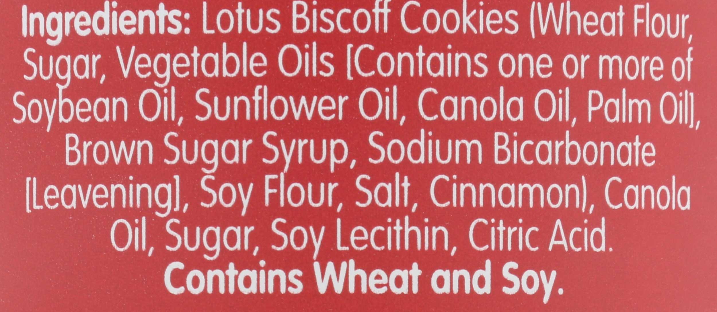 Lotus Biscoff, Cookie Butter Spread, Creamy, non GMO + Vegan, 14.1 oz, Pack  of 8