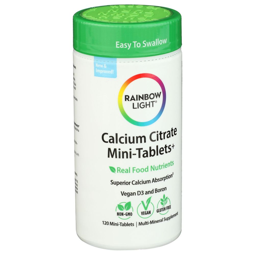 Rainbow Light Calcium Citrate Mini Tablet, 120 count