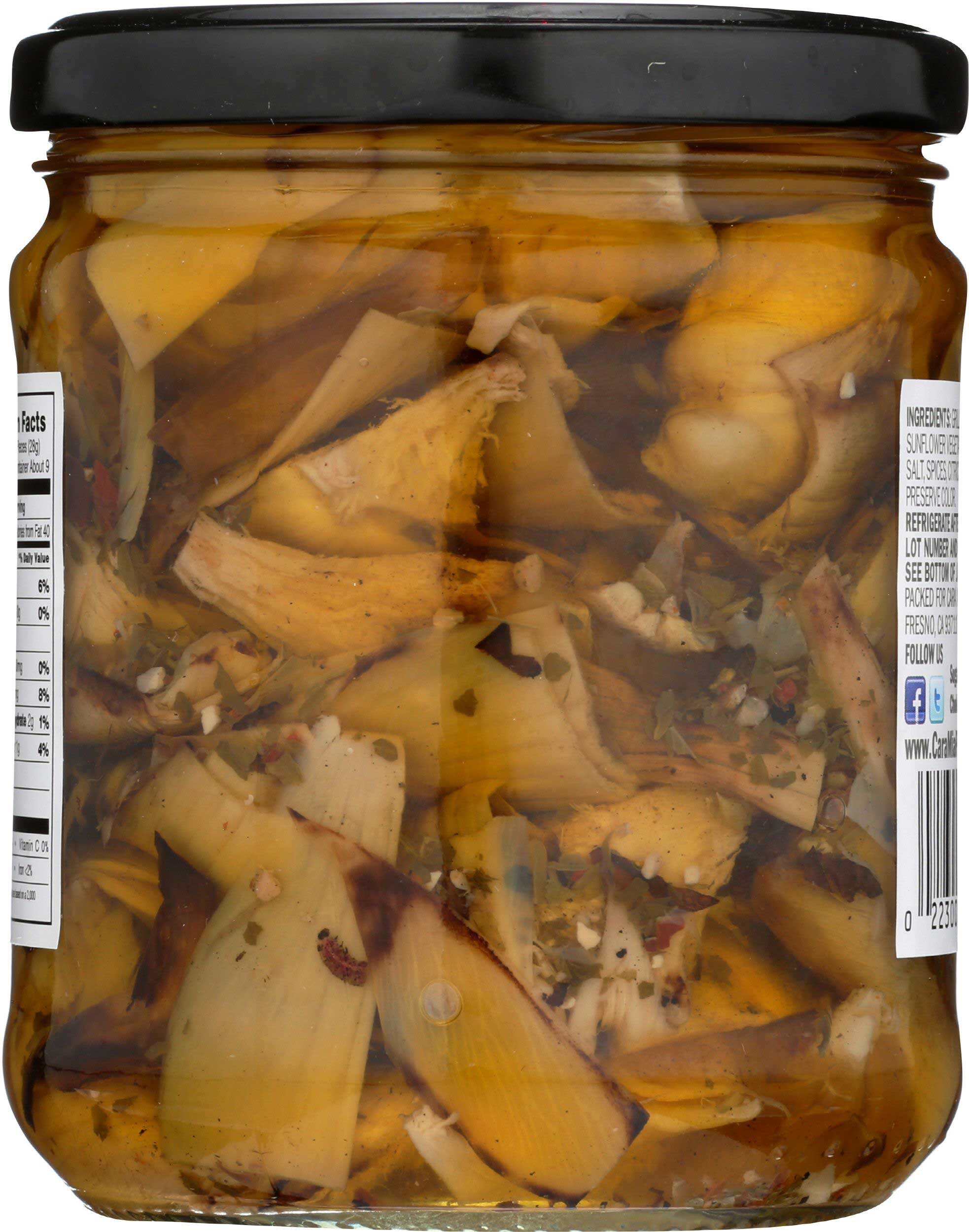 Cara Mia Grilled Artichoke Hearts, 14.45 Ounce -- 12 Per Case