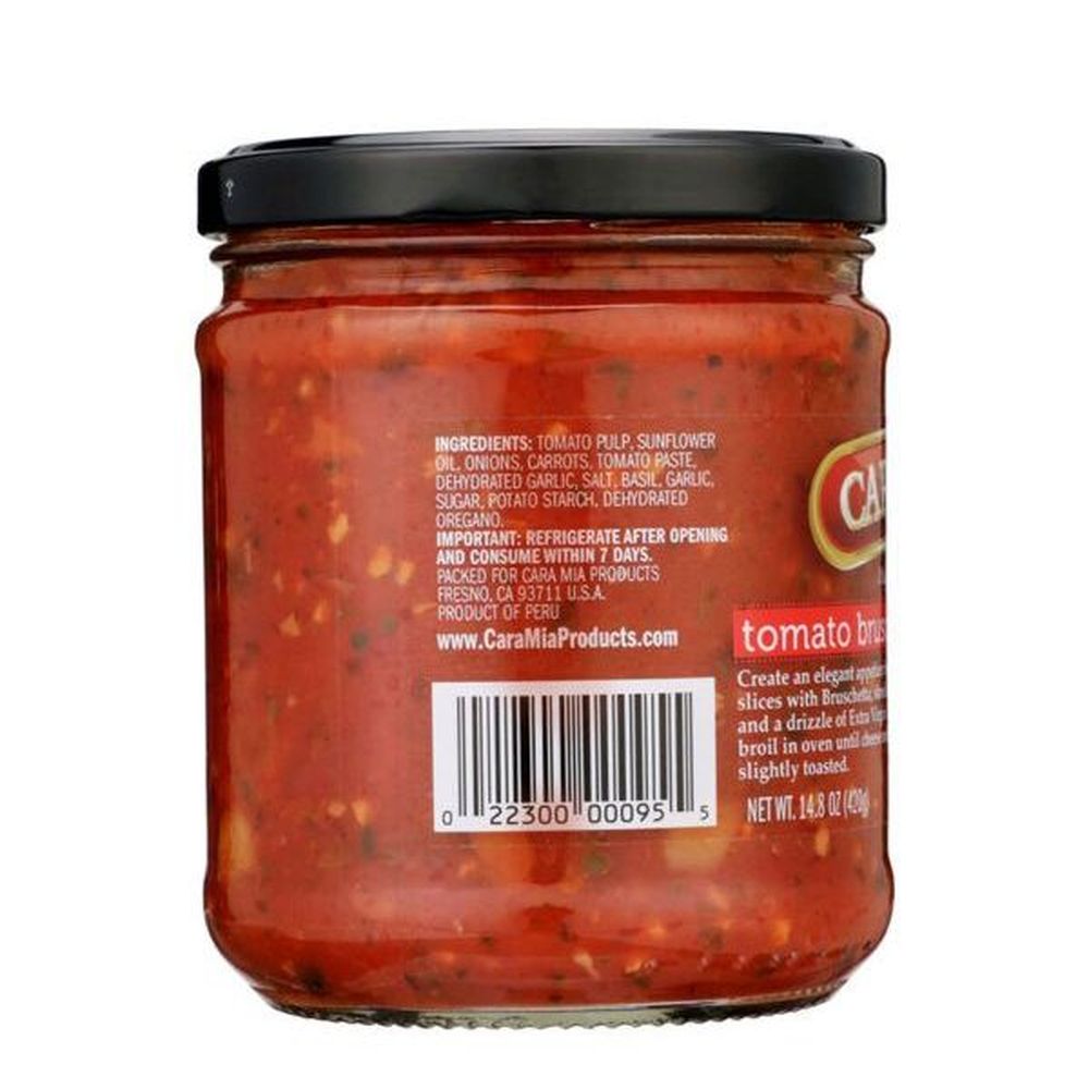 Cara Mia Tomato Bruschetta, 14.75 Ounce -- 6 Per Case