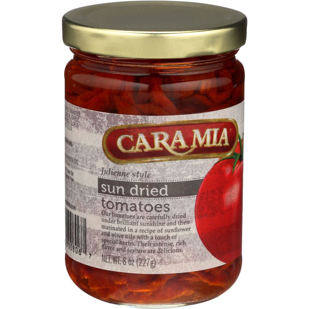 Cara Mia Sun Dried Tomatoes, 8 Ounce -- 12 Per Case