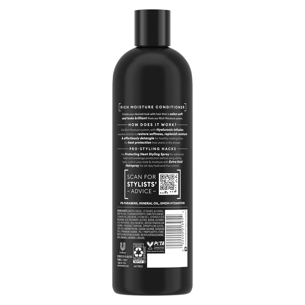 Tresemme Moisture Rich Conditioner, 16.5 Fluid Ounce -- 4 Per Case