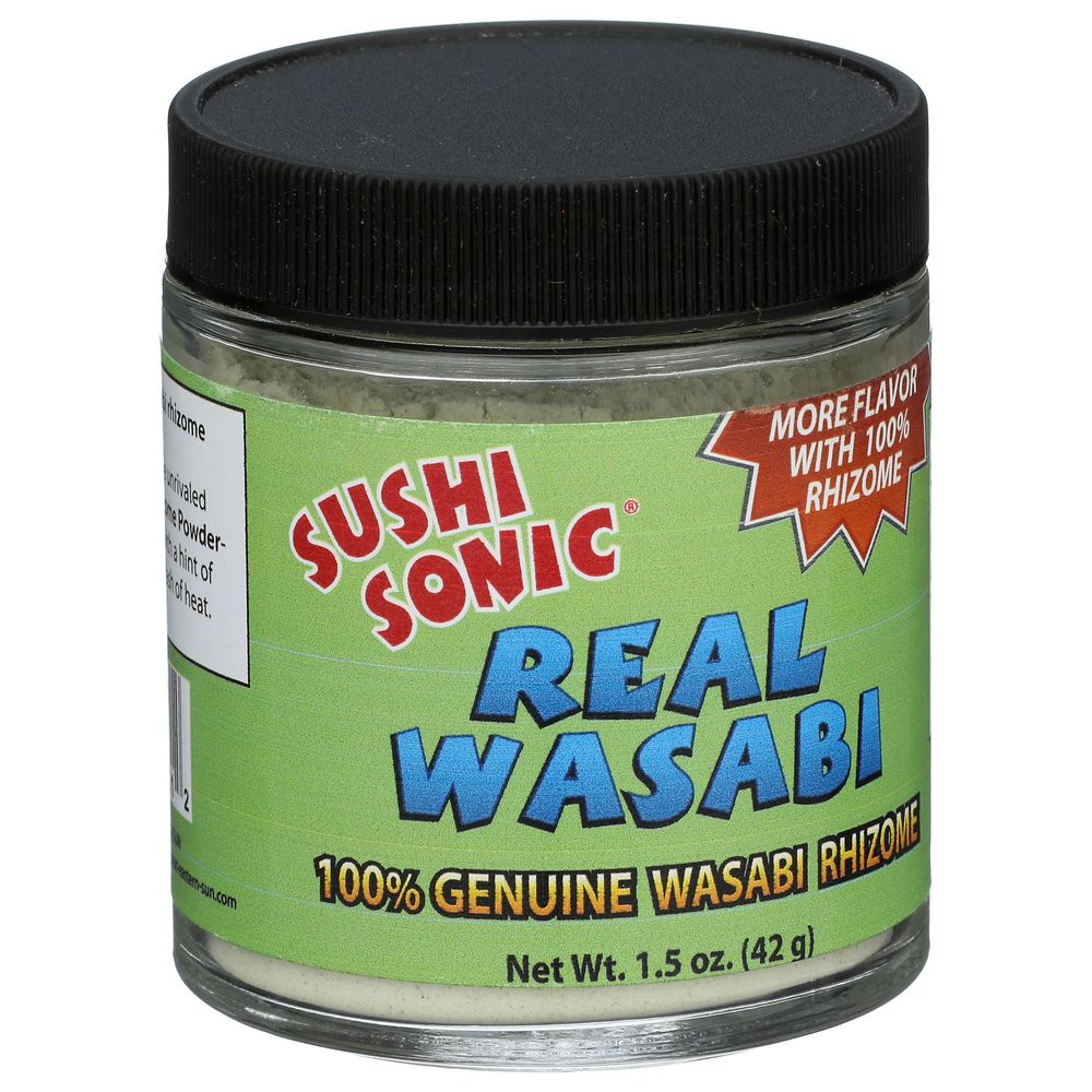 Sushi Sonic 100 Percent Real Wasabi Powder, 1.5 Ounce -- 12 Per Case