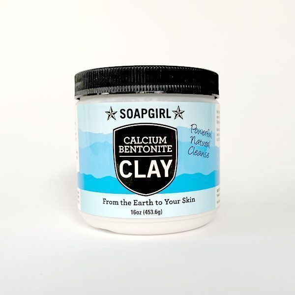 Soapgirl Calcium Bentonite Clay, 16 Ounce