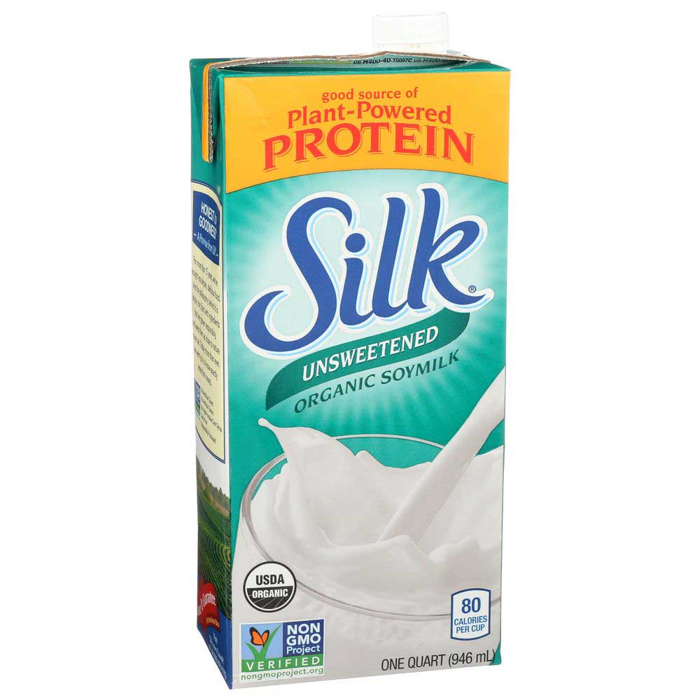 Silk Soymilk, Unsweet Aseptic, 32 Ounce -- 6 Per Case