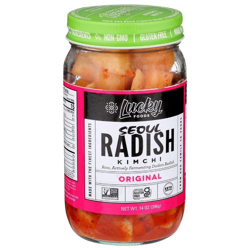 Seoul Original Radish Kimchi, 14 Ounce -- 6 Per Case