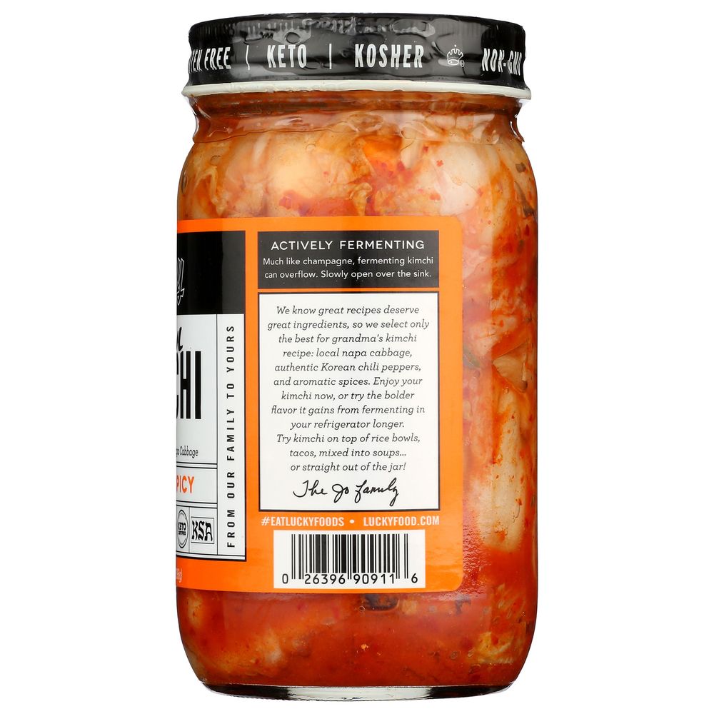 Seoul Vegan Spicy Kimchi, 14 Ounce -- 6 per case Seoul Vegan Spicy Kimchi, 14 Ounce -- 6 per case