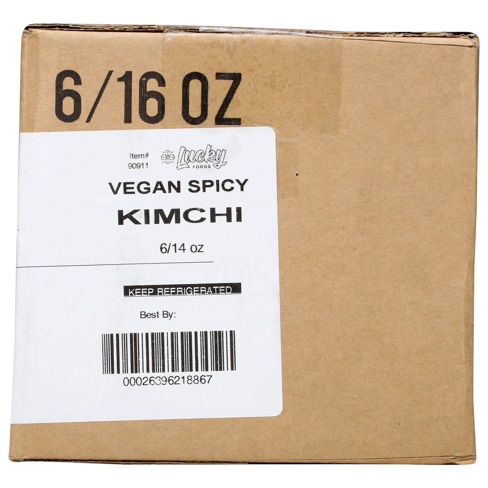 Seoul Vegan Spicy Kimchi, 14 Ounce -- 6 per case Seoul Vegan Spicy Kimchi, 14 Ounce -- 6 per case
