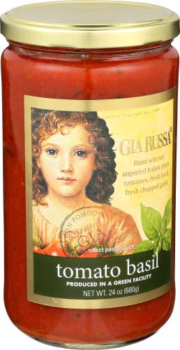 Gia Russa Tomato And Basil Sauce, 24 Ounce -- 6 Per Case