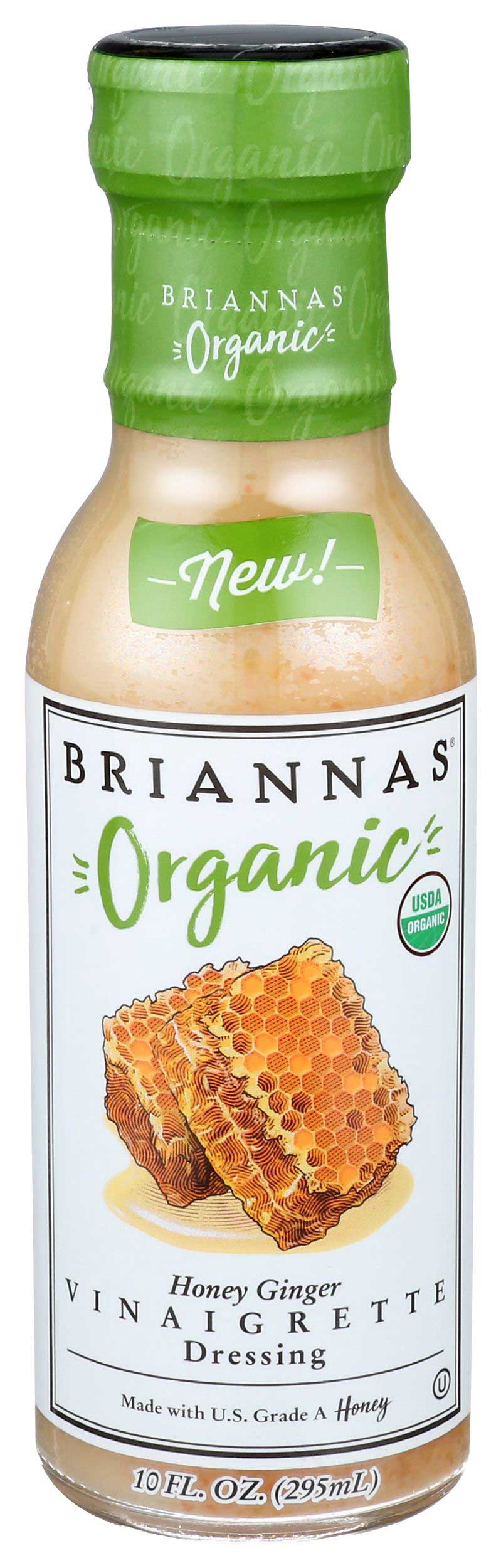 Briannas Honey Ginger Vinaigrette Dressing Case | FoodServiceDirect